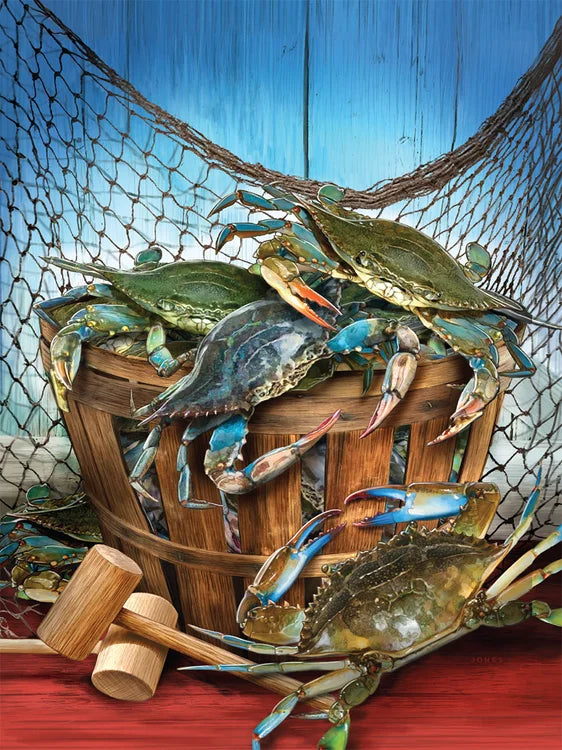 "Crab Catch" 550 Piece Jigsaw Puzzle by Heritage 40514
