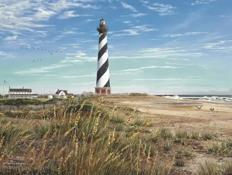 "Hatteras Lighthouse" 550 Piece Jigsaw Puzzle by Heritage 50512