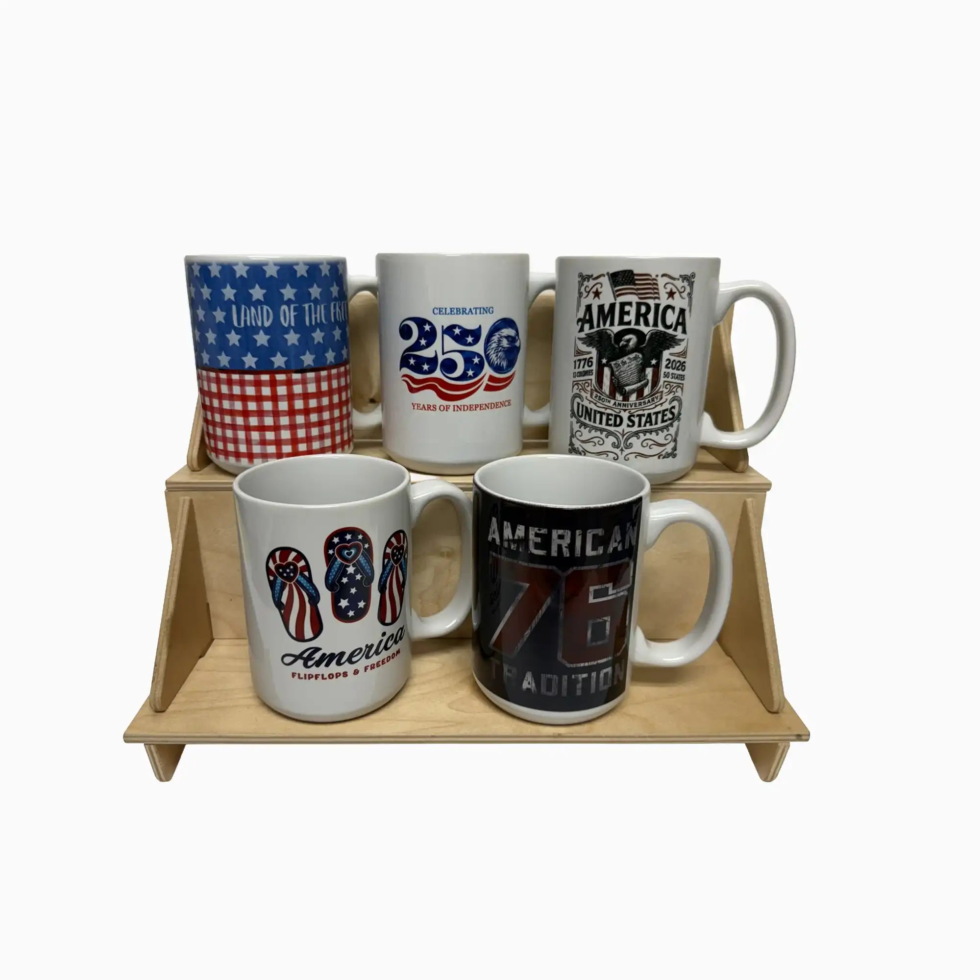 Assorted America 250 Coffee Mugs