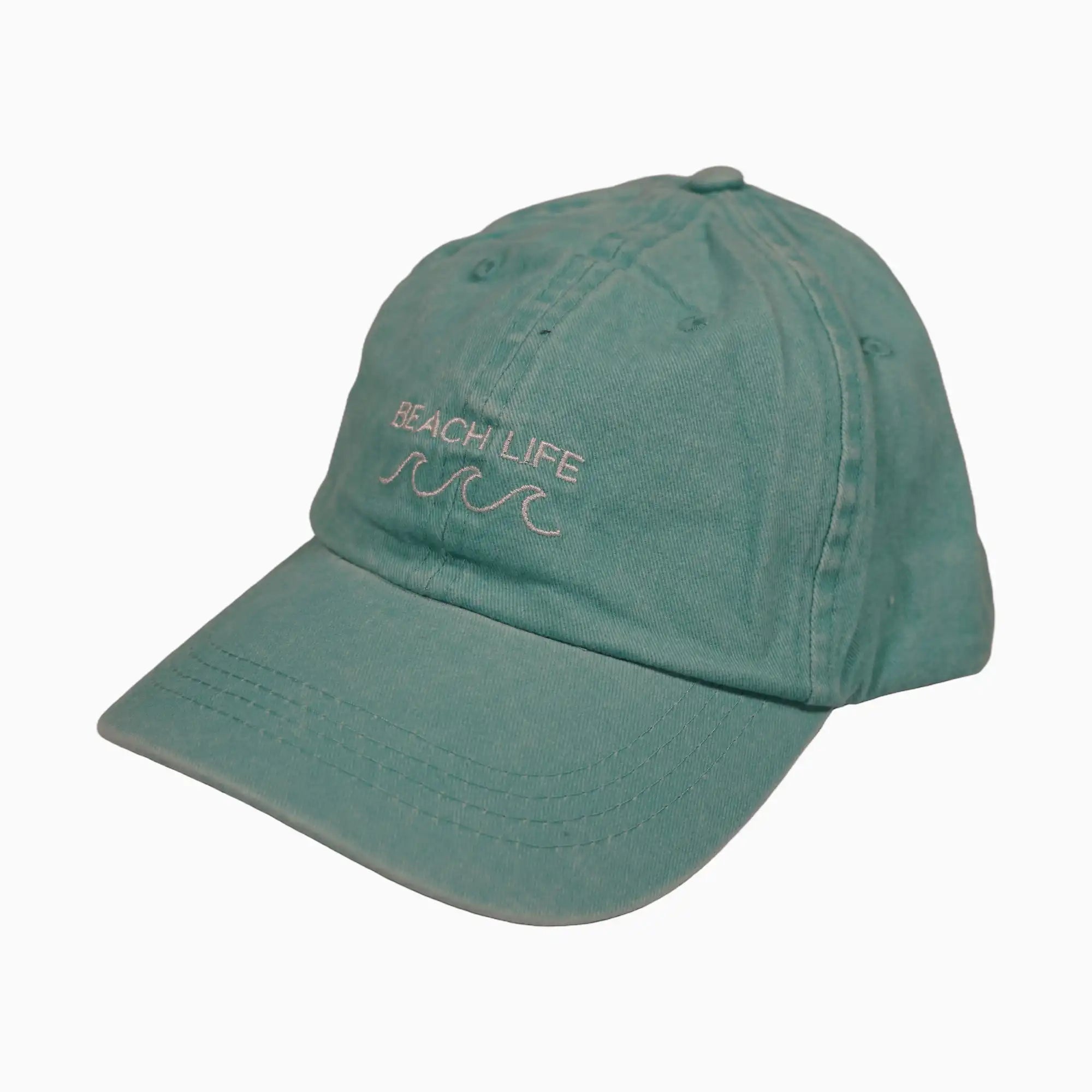 Beach Life Classic Twill Distressed Adult Baseball Hat