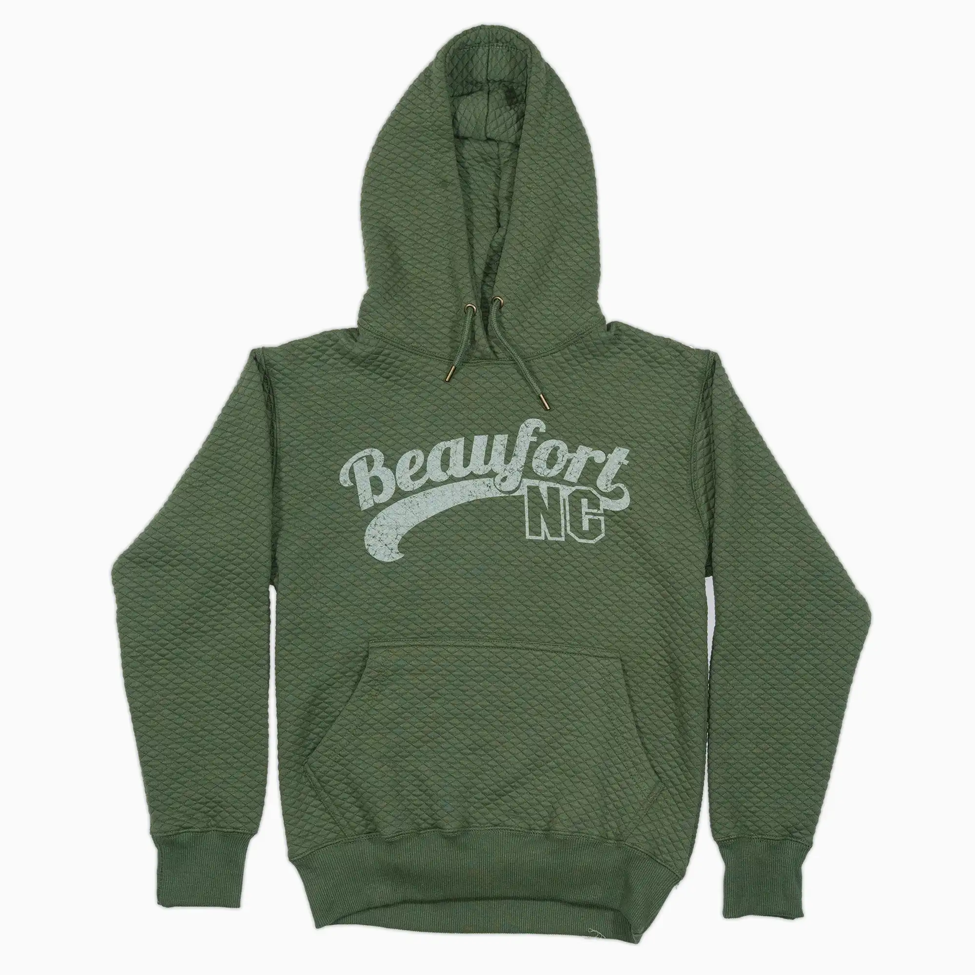 Beaufort, NC Diamond Weave Adult Hoodie