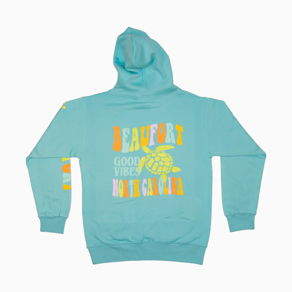 Beaufort, North Carolina Good Vibes Adult Hoodie