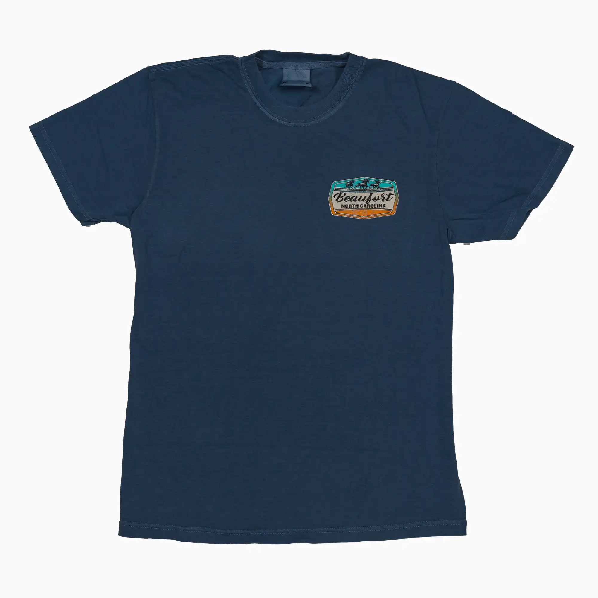 Beaufort, NC Wild Horses Adult T-Shirt
