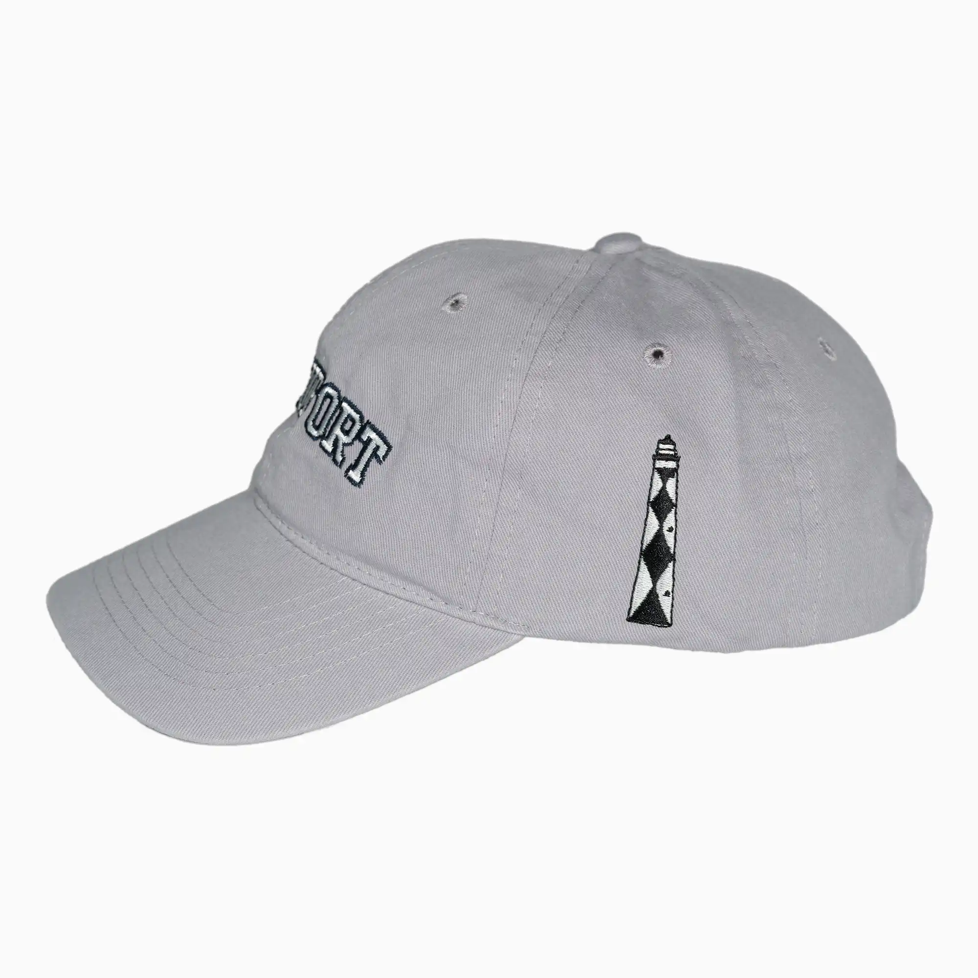 Beaufort Cape Lookout Lighthouse Full Body Adult Twill Hat