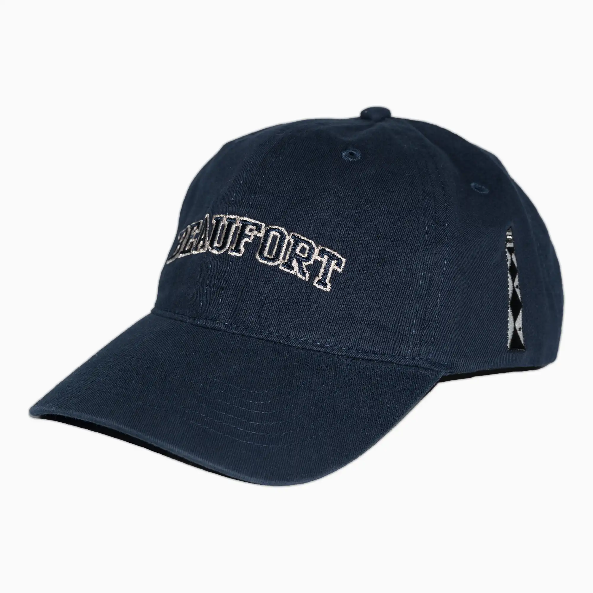 Beaufort Cape Lookout Lighthouse Full Body Adult Twill Hat