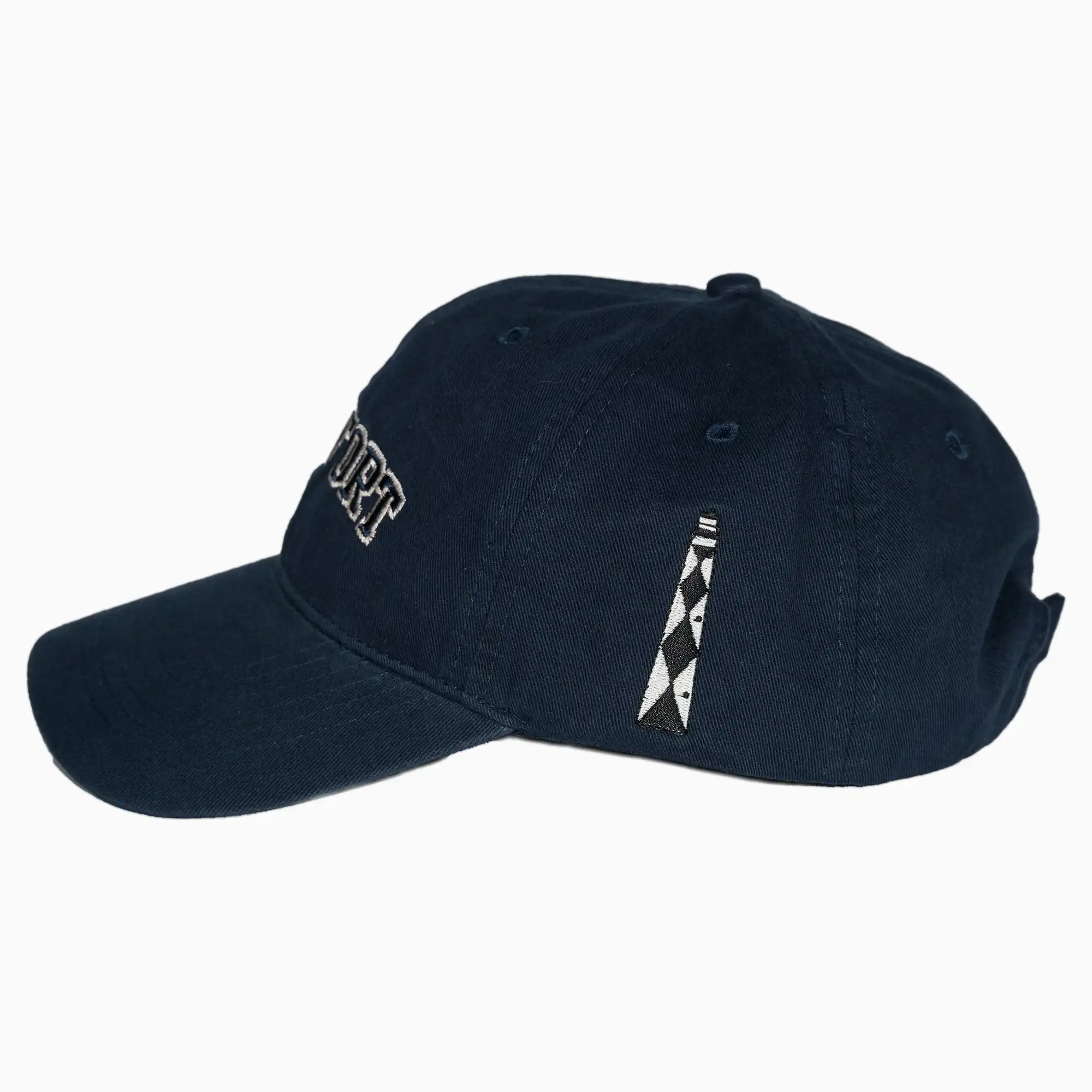 Beaufort Cape Lookout Lighthouse Full Body Adult Twill Hat