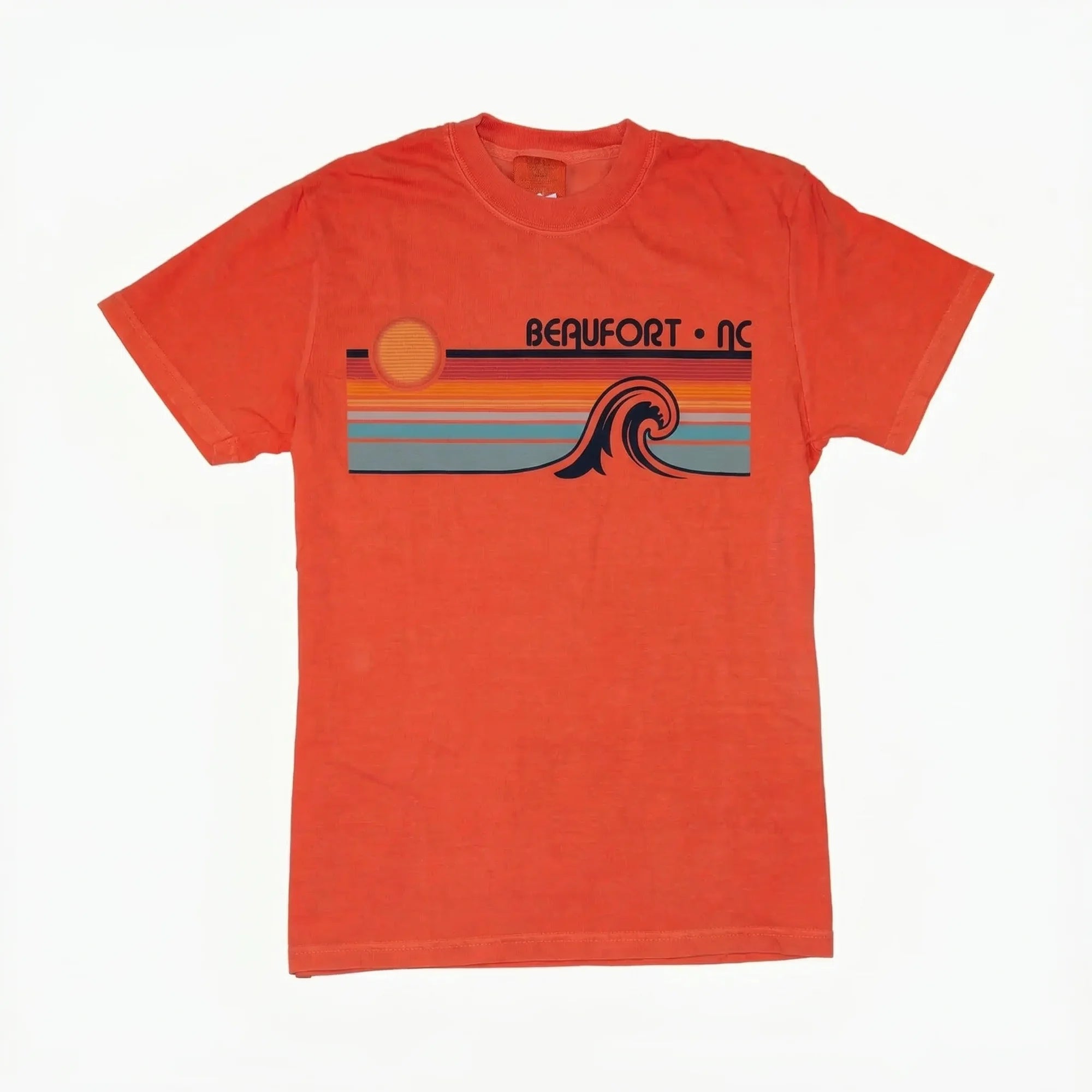 Beaufort NC Retro Wave T-Shirt