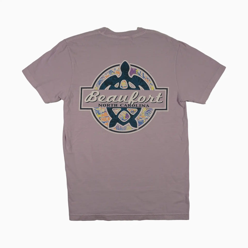 Beaufort NC Sea Turtle Adult Ladies Tee