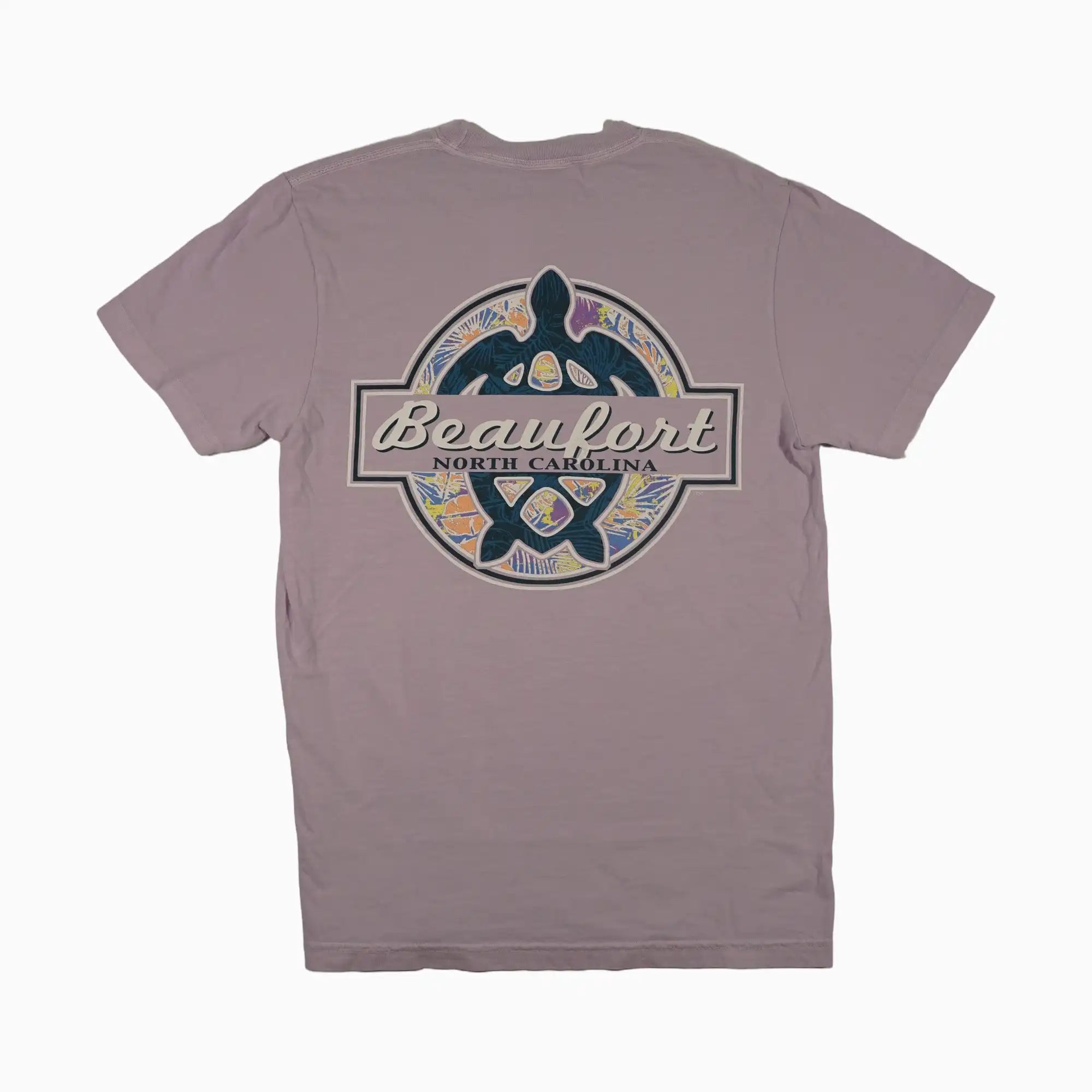 Beaufort NC Sea Turtle Adult Ladies Tee