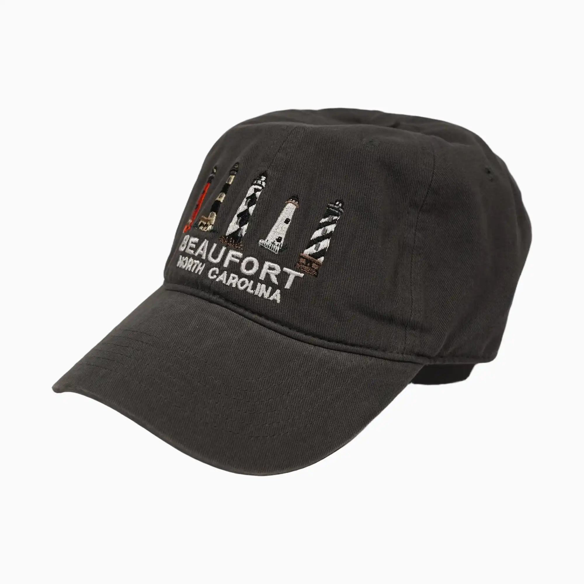 Beaufort, NC Lighthouses 100% Cotton Hat