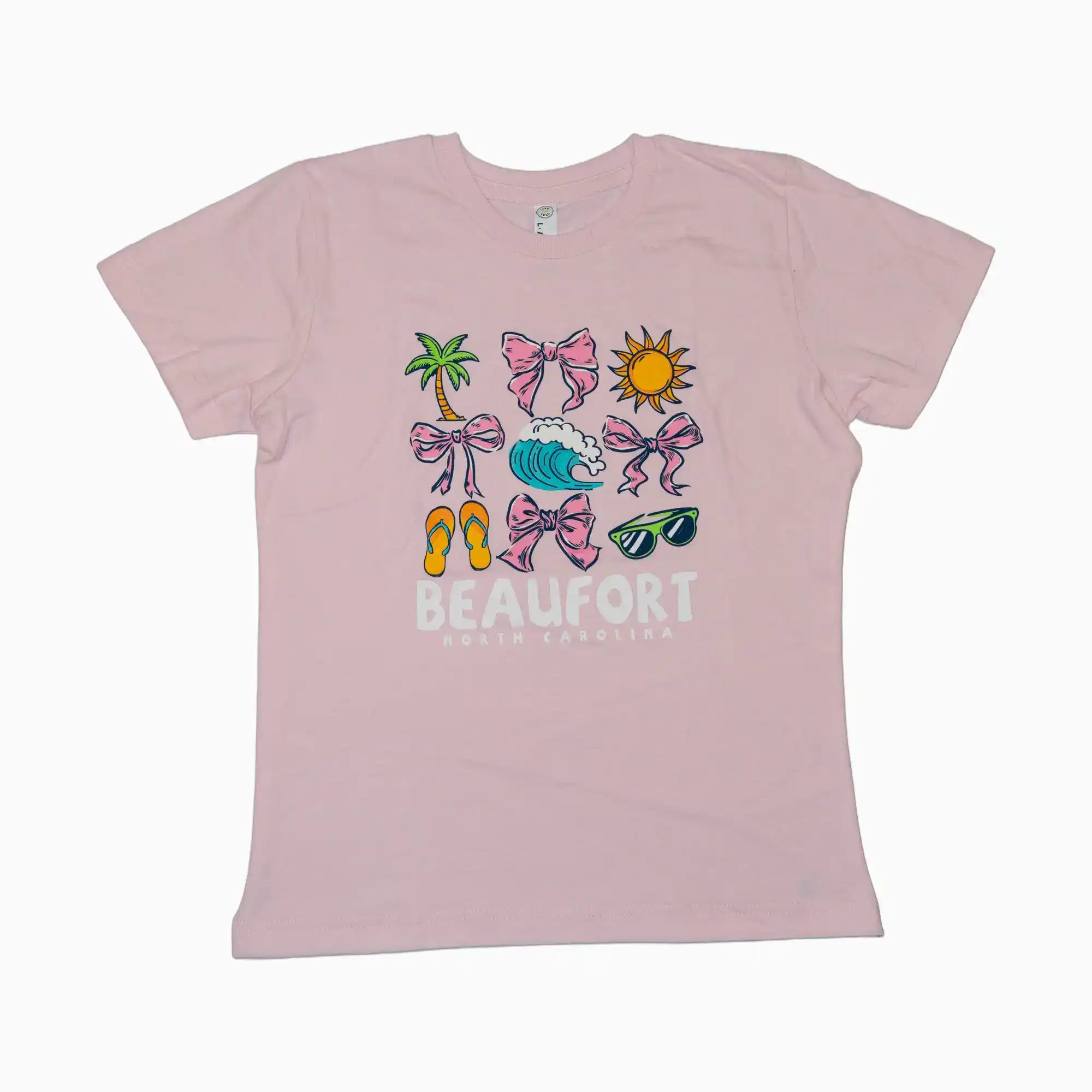 Beaufort, North Carolina Glow In The Dark Kids T-Shirt