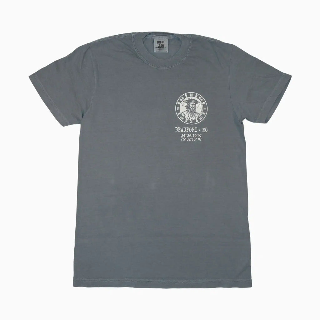 Blackbeard Compass Short Sleeve Adult Tee