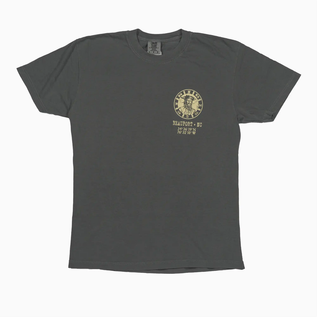 Blackbeard Compass Short Sleeve Adult Tee
