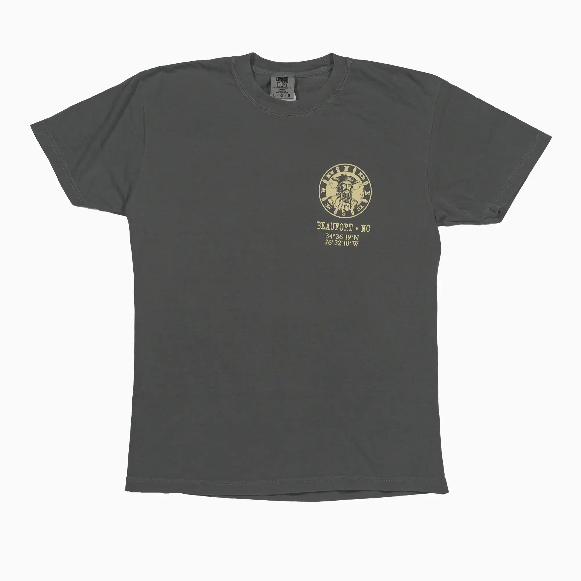 Blackbeard Compass Short Sleeve Adult Tee