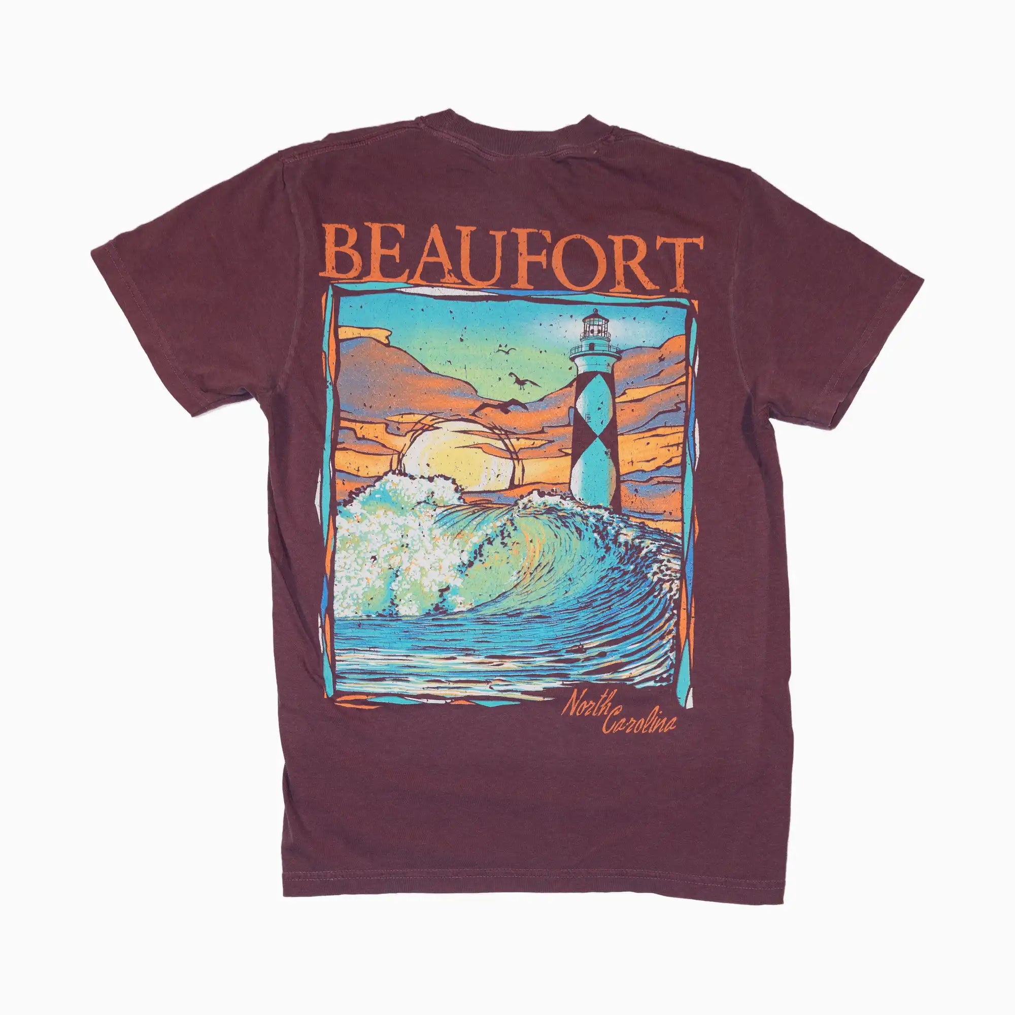 Cape Lookout Distressed Painting T-Shirt