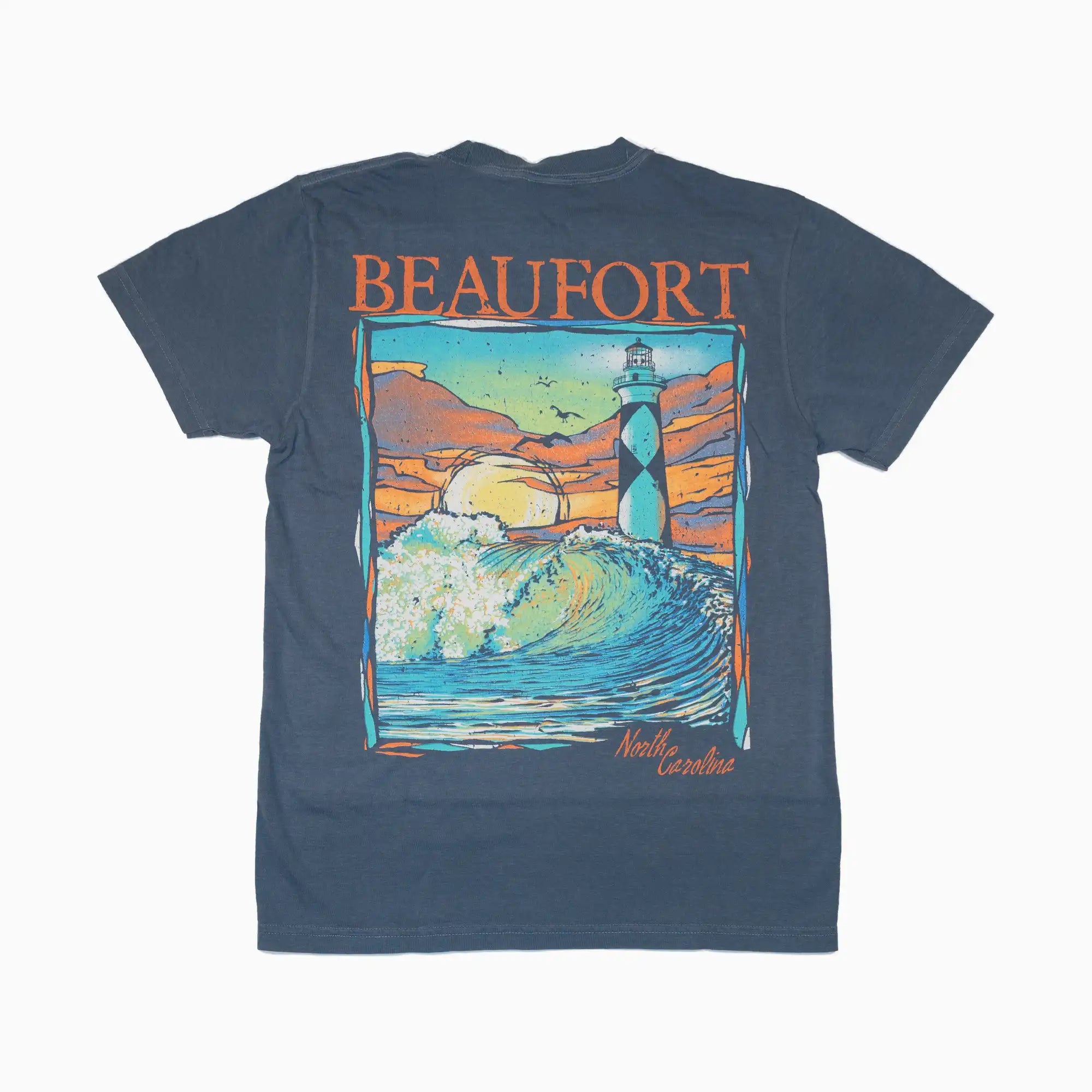 Cape Lookout Distressed Painting T-Shirt