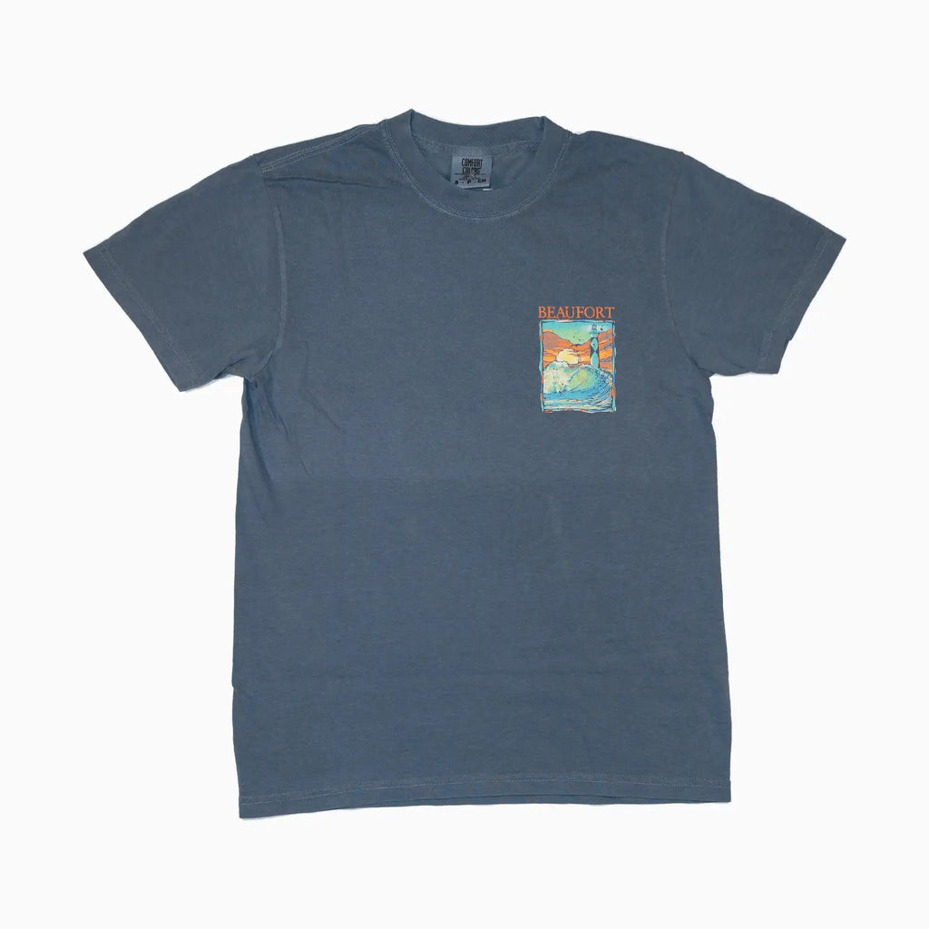 Cape Lookout Distressed Painting T-Shirt
