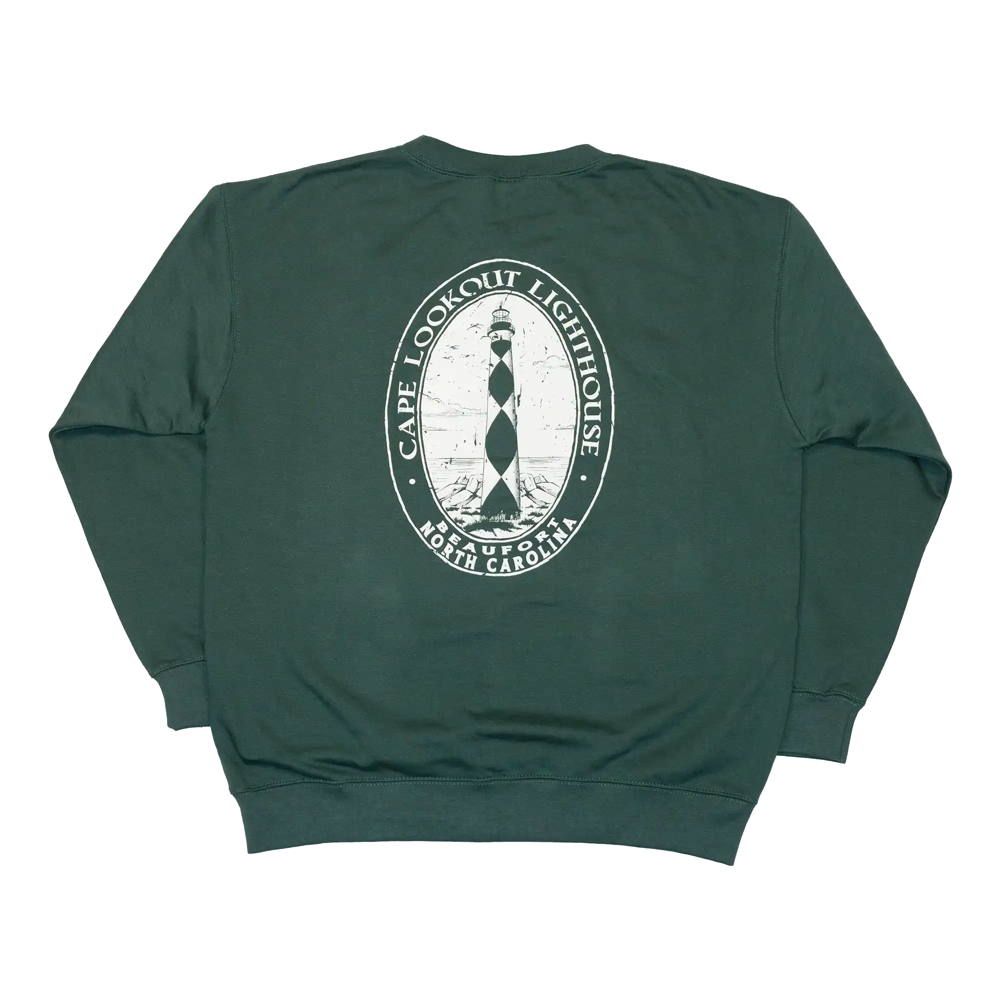 Cape Lookout Lighthouse Crewneck Sweatshirt