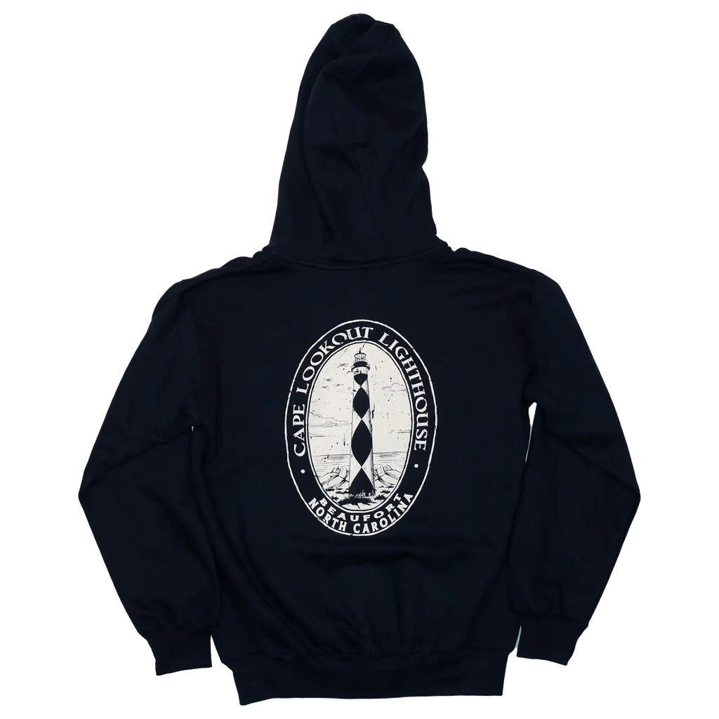 Cape Lookout Lighthouse Full-Zip Hoodie