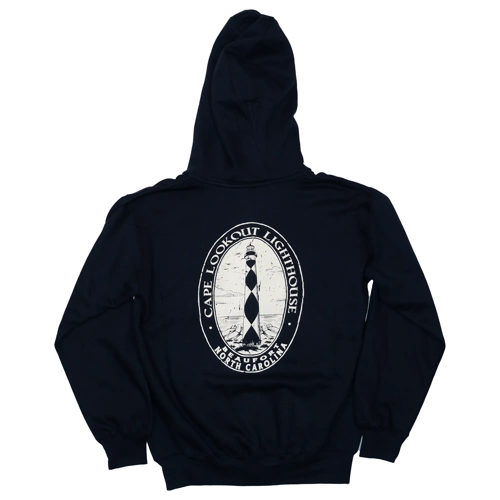 Cape Lookout Lighthouse Full-Zip Hoodie