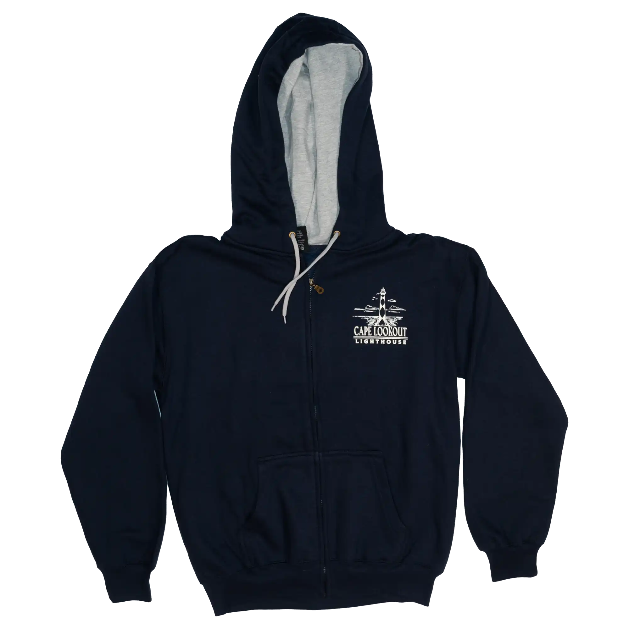 Cape Lookout Lighthouse Full-Zip Hoodie