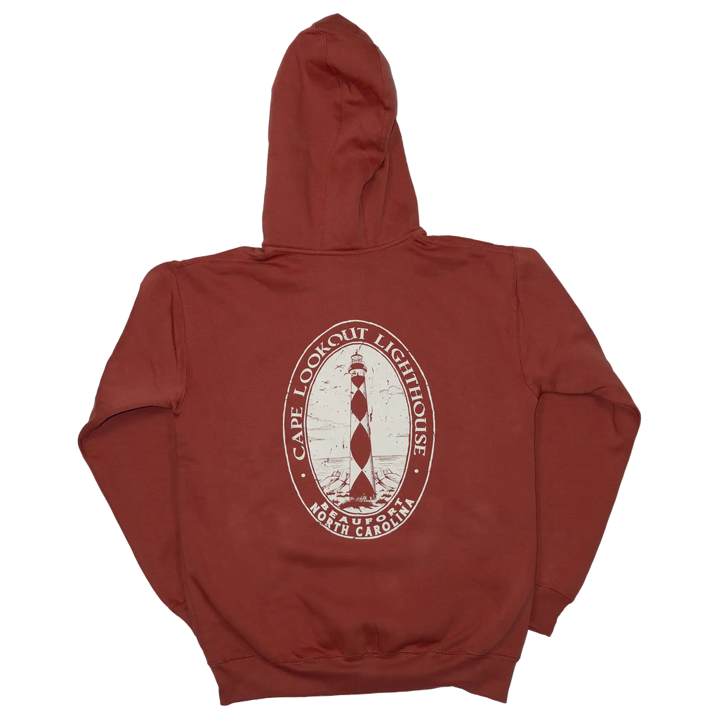 Cape Lookout Lighthouse Full-Zip Hoodie
