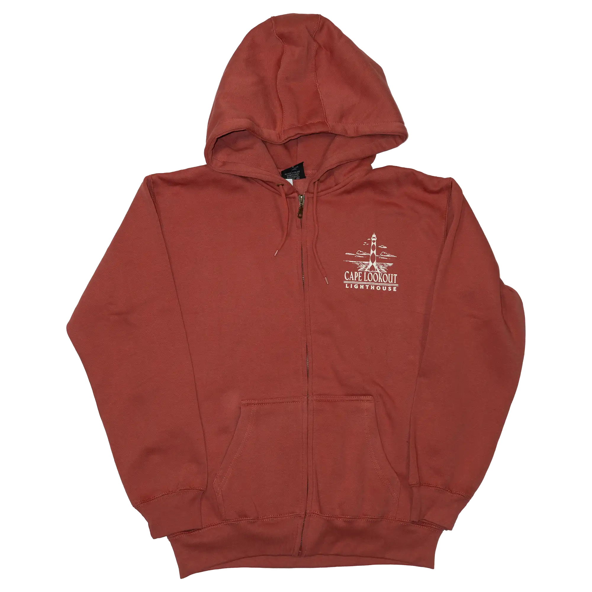 Cape Lookout Lighthouse Full-Zip Hoodie