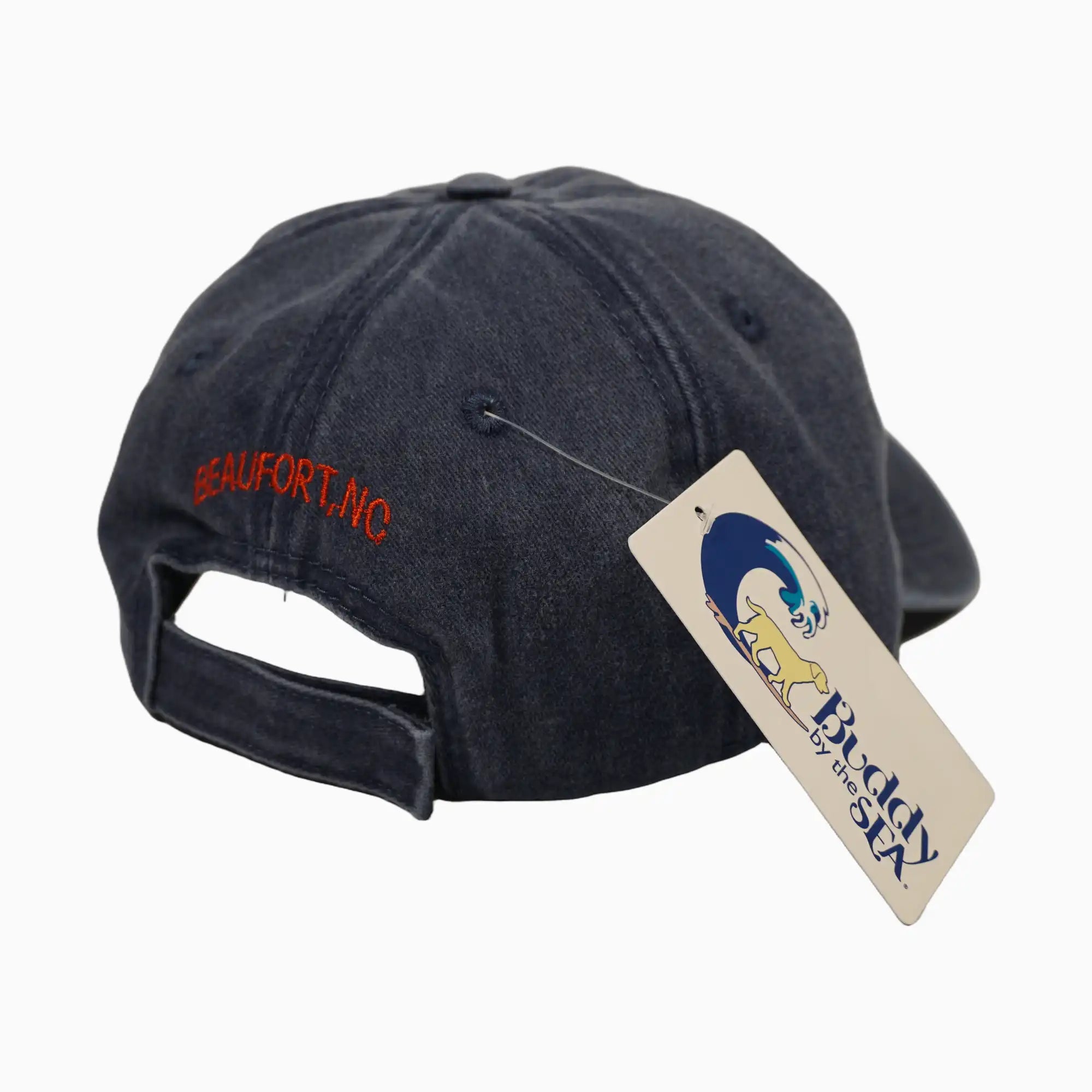 Buddy By The Sea American Flag 100% Cotton Adult Hat