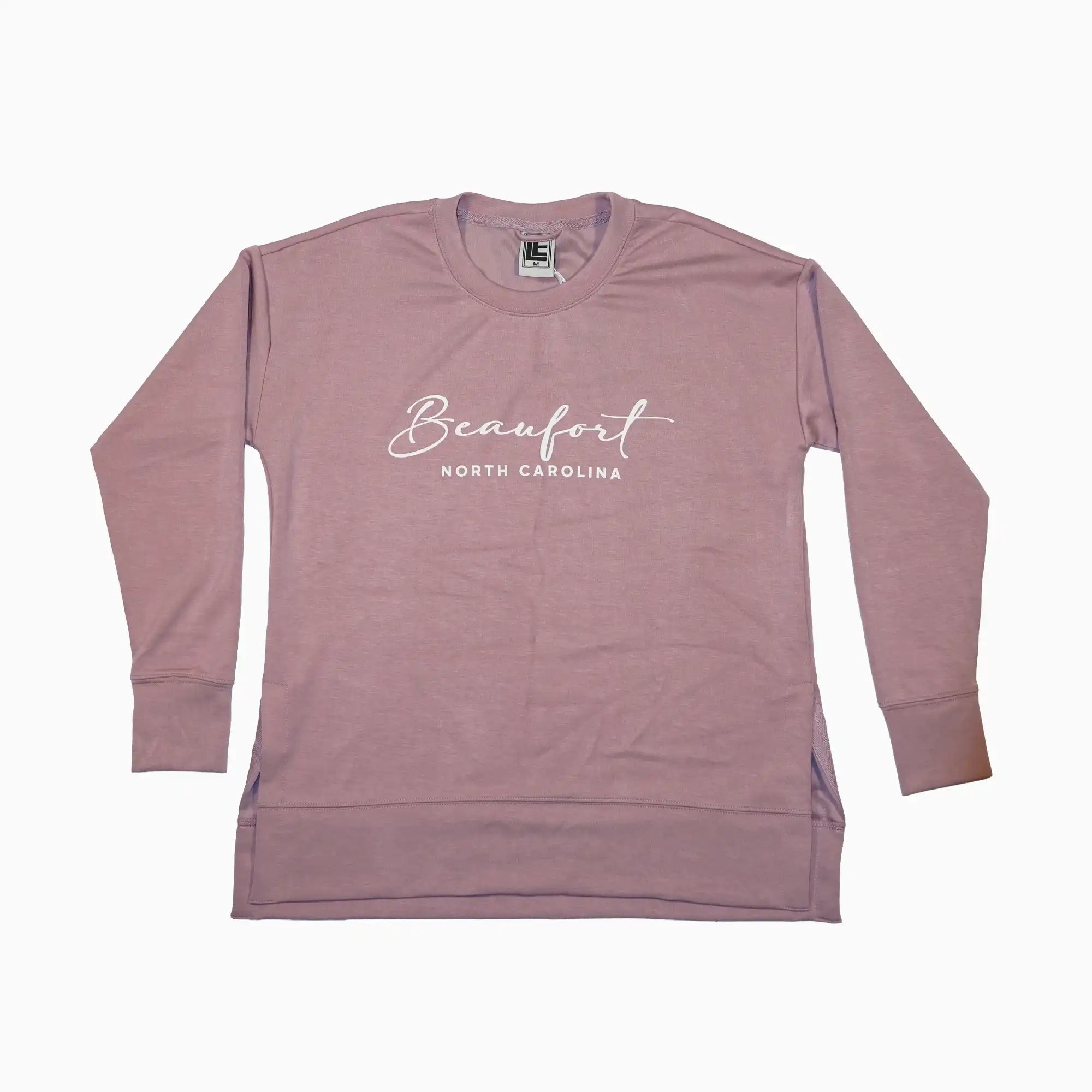 Modal Spandex Beaufort Long Sleeve Crew Tunic