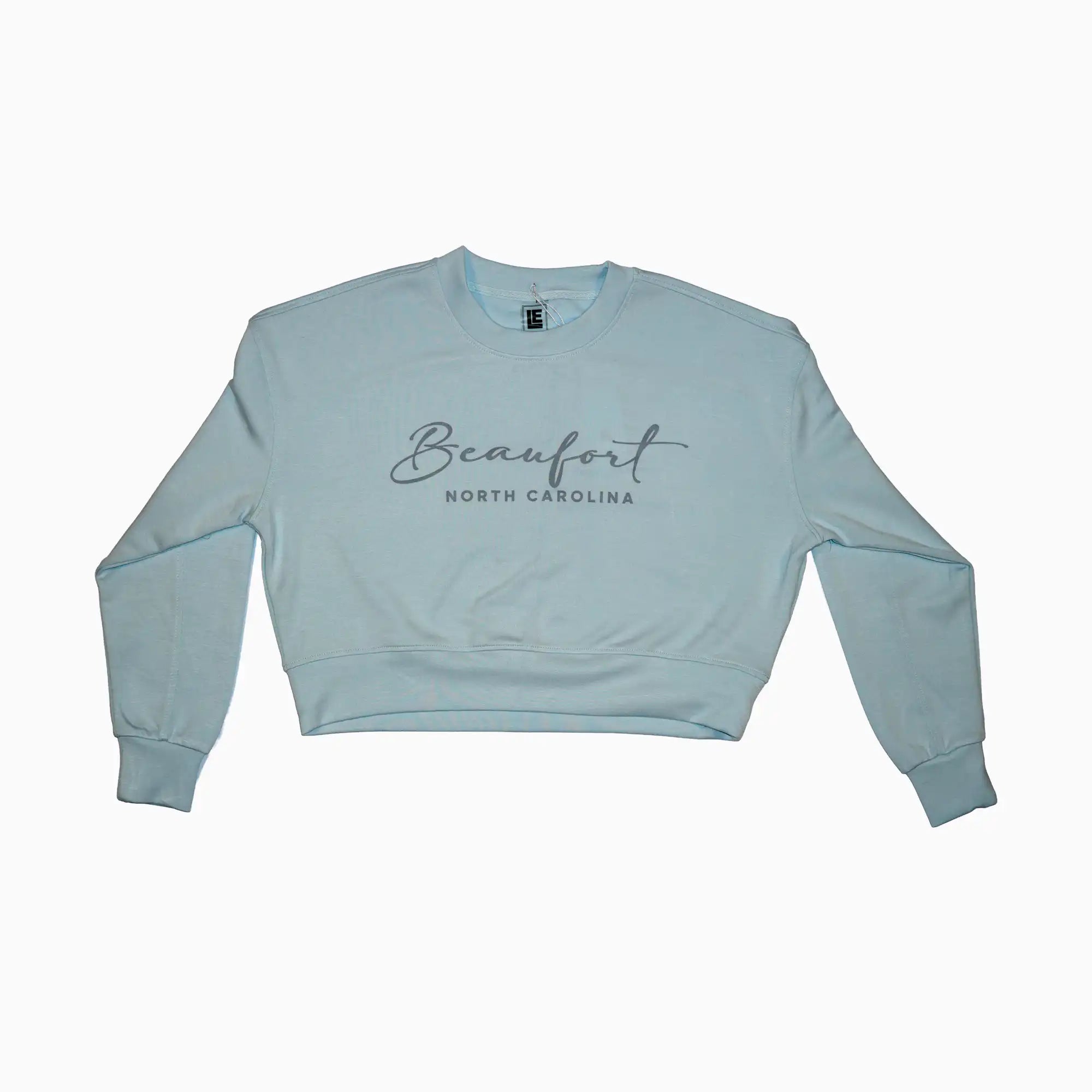 Modal Spandex Beaufort Long Sleeve Crop Top