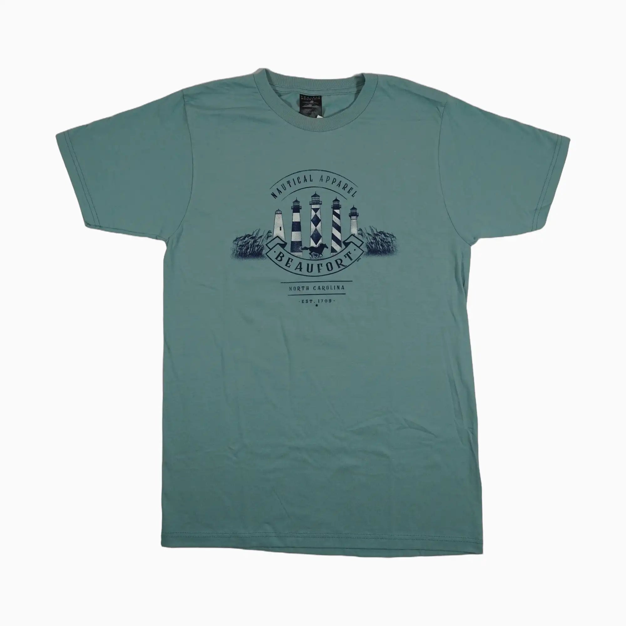 Nautical Apparel Beaufort North Carolina Adult Tee