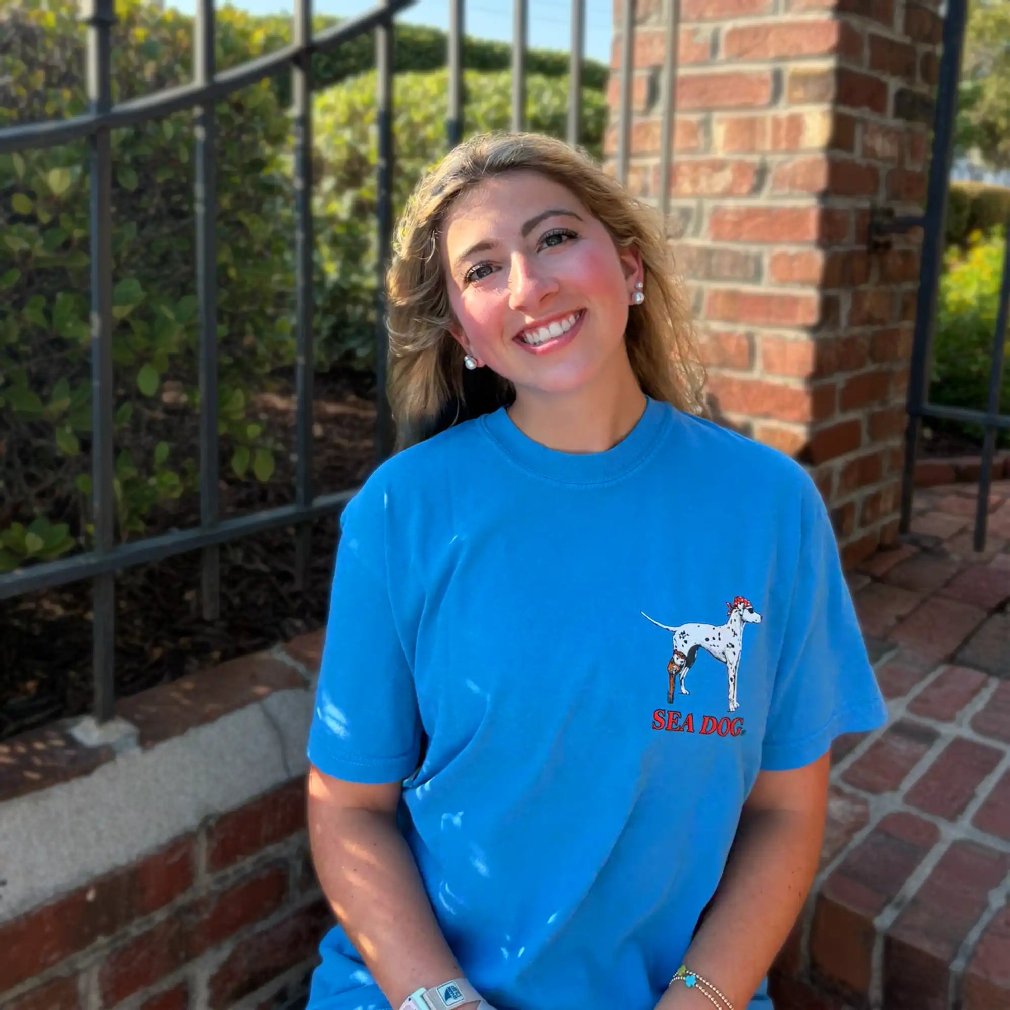 Sea Dog Original Beaufort T-Shirt, front view, worn by a model