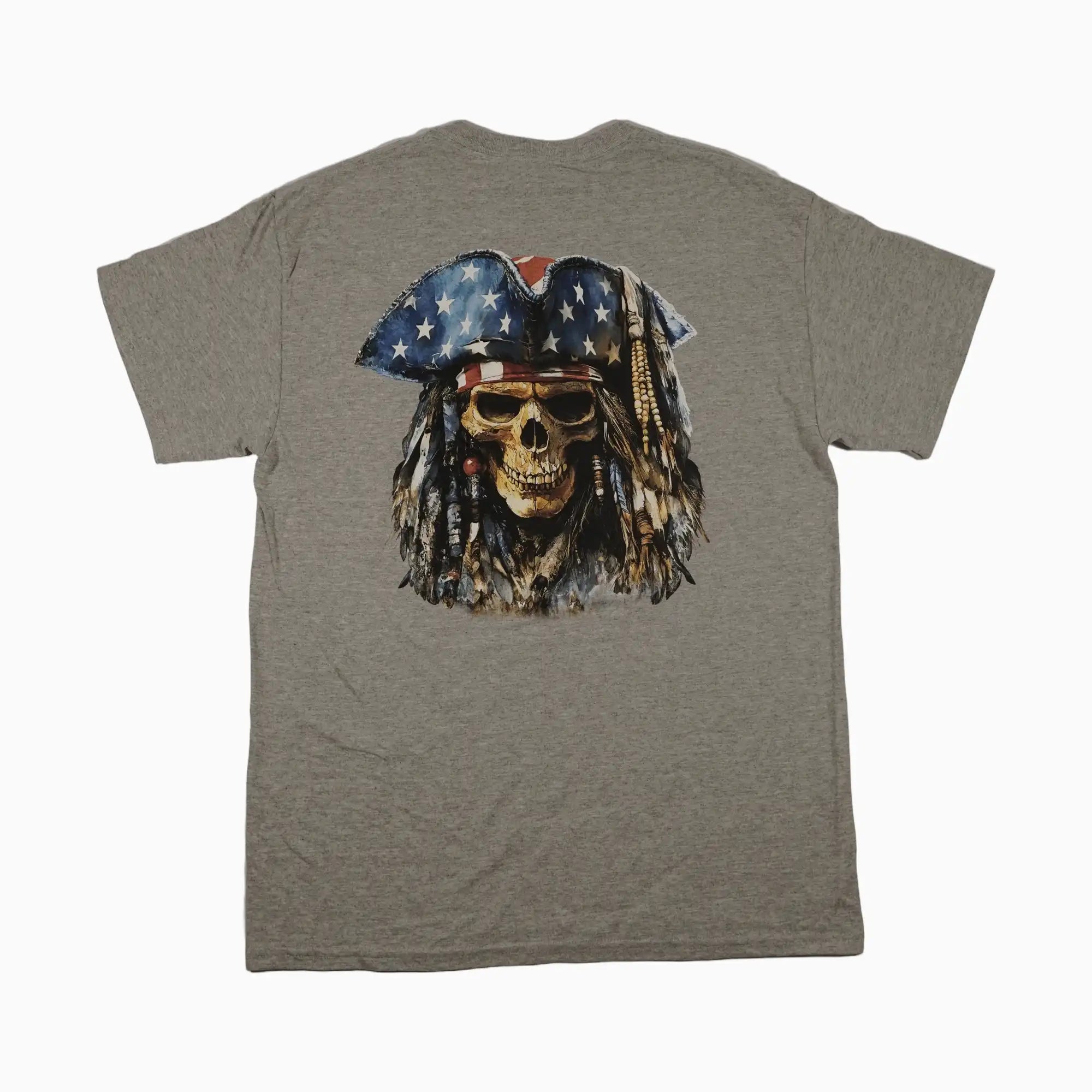 USA Pirate Beaufort, NC Adult T-Shirt
