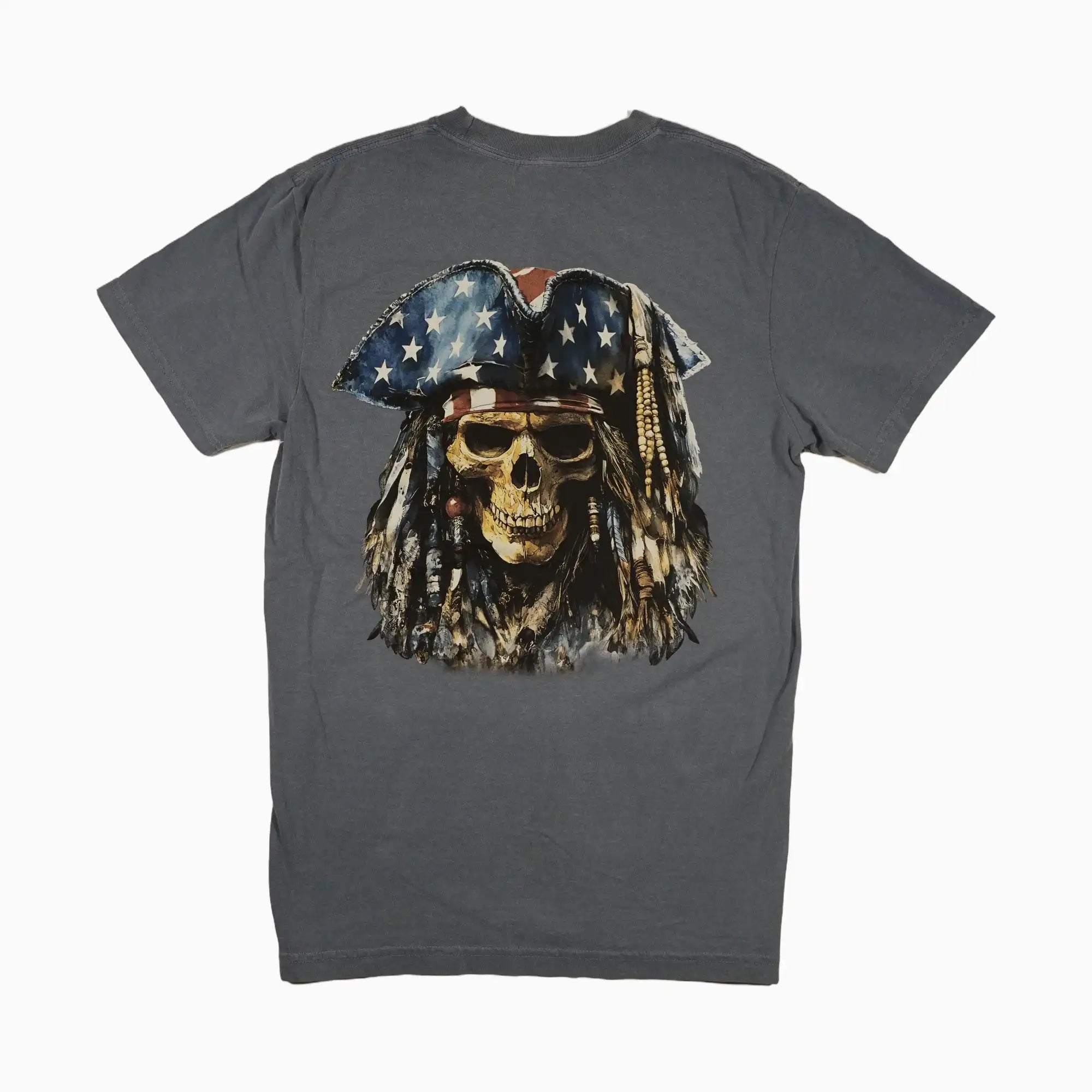 USA Pirate Beaufort, NC Adult T-Shirt
